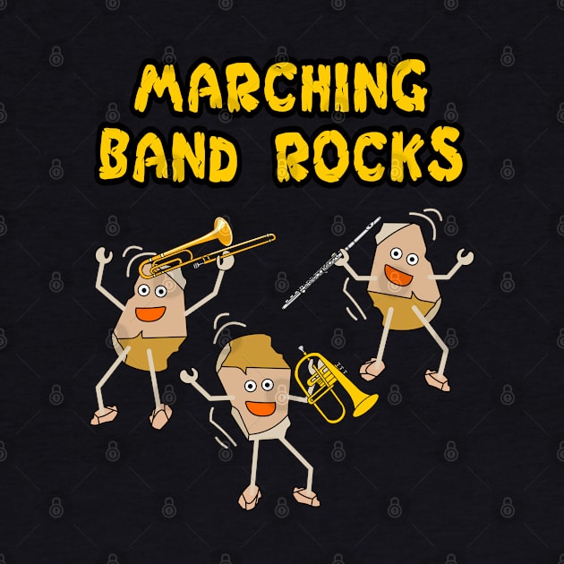 Marching Band Rocks Light by Barthol Graphics